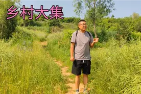 秦岭山下鸟语花香，在西安郊区的杨庄赶集，小镇集市热闹吃干拌面视频封面