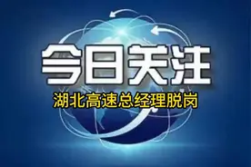 湖北高速总经理脱岗