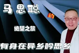 马思聪的绝望之旅，唯有异乡吟思乡视频封面
