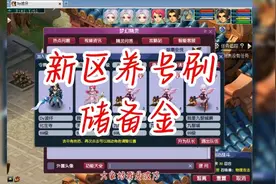 梦幻新区五开养号刷储备金视频封面