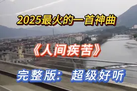 2O25最火的一首歌，《人间疾苦》完整版，超级好听！