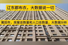 莆田市，房屋总数量和人口总数量，相关的大数据分析。视频封面