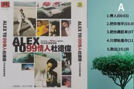 杜德伟《情人》磁带专辑内录，无损音质、怀旧味的享受，助眠视频封面