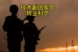 技术副团军官，转业安置，普通科员！