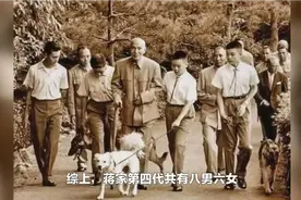 蒋介石后人全统计：第二代两人，第三代七人，第四代共有十四个