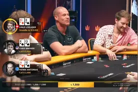 GGpoker欧洲现场竞技比赛 全球公认GTO的神L哥教学