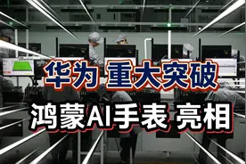 华为重大突破，“鸿蒙AI手表”亮相！人工智能手表？