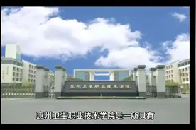 惠州卫生职业技术学院（公办大专）