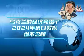 花千芳：乌克兰的经济完蛋了，2024年出口数据惨不忍睹视频封面