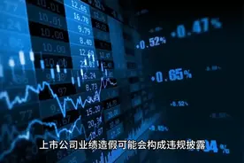 公司业绩造假什么罪？发现上市公司业绩造假如何维护自己的权益？视频封面