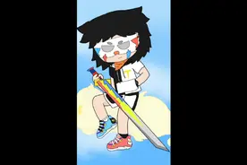 个人OC图，但是AI扩图，难评