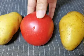 土豆加番茄才是绝配，出锅没想到这么香，孩子3天两头点名要吃视频封面