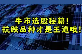 股市实战！抗跌品种助你赚大钱！视频封面