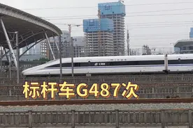 北京西开往南昌西的标杆车G487次，停靠武汉站视频封面