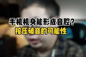 按压手机会爆音的两种猜测#数码科技 你觉得是啥原因视频封面