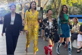 世界冠军谢杏芳和著名主持人沈梦辰来南头古城走秀啦！#深圳时装周 #秀场直击 #dou看时装周 #跟我打卡最红地标 #路人视角视频封面