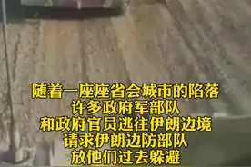 接二连三的省会城市陷落，许多#阿富汗政府军部队和政府官员逃往#伊朗#边境，请求伊朗边防部队放他们过去躲避。#军事 视频封面