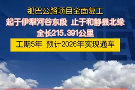那巴公路项目全面复工，预计 2026 年实现通车#重要交通讯息 #未来交通 #交通运输视频封面