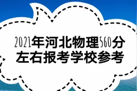 2021年河北高考物理560分左右报考学校参考视频封面