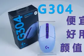 【罗技鼠标】平替版GPW？最像狗屁王的鼠标G304#鼠标视频封面