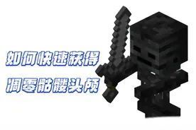 前期如何快速获得凋零骷髅头#我的游戏日常 #原创剪辑 #我的世界视频封面