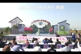 分享燕妮参加六安市桃花节演唱《你像三月桃花开》完整版视频，爱家乡爱大美六安#宣传家乡旅游文化 #美丽乡村 #爱音乐爱生活 #六安#桃花节视频封面