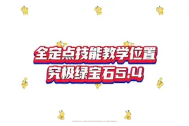 全定点技能教学位置
究极绿宝石5.4