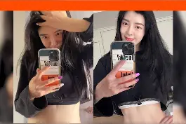#周韦彤自曝一个月瘦25斤 看了一眼食谱，立马关上并继续卡路里爆表的早饭，连续12天都是喝水视频封面