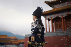 超飒的迷你版女锦衣卫怎么拍的? #飞鱼服 #锦衣卫  #原创国风计划