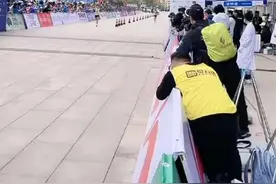 2023青岛马拉松，恭喜焦安静获得国内第一，2小时38分钟08秒！#马拉松视频封面