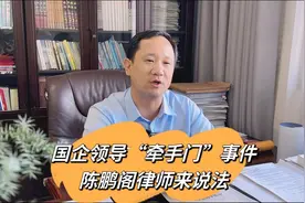 国企领导“牵手门”事件，陈鹏阁律师来说法。#成都太古里街拍视频封面