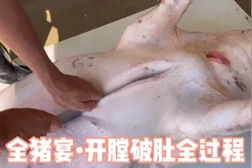 全猪宴•开膛破肚全过程（一）视频封面