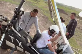动力三角翼飞行体验#张家口视频封面