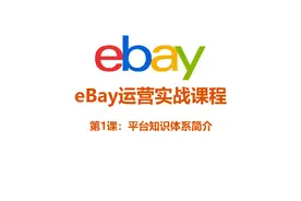 1.1 eBay平台知识体系简介纲要 #eBay  #ebay实战  #ebay运营视频封面