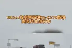 G3014线奎阿高速K0-K270路段除雪作业进行中#清雪 #高速 #天气 #降雪 #交通 #路况 #资讯 #服务 #949交通广播