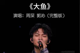 #周深 #郭沁 绝美声线再唱《#大鱼》 空灵嗓音演绎辽远意境 #经典老歌视频封面