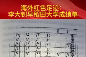 海外红色足迹：李大钊早稻田大学成绩单视频封面