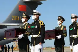 英雄回家丨七次交接 祖国迎接716位在韩志愿军烈士遗骸回家