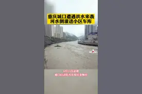 29号凌晨3点开始，#重庆城口遭遇洪水来袭，临河地段被河水倒灌，最深处达到了1米左右。视频封面