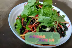 木耳这样吃,尿酸往下降,痛风健康饮食#凉拌木耳 #痛风 #痛风饮食视频封面