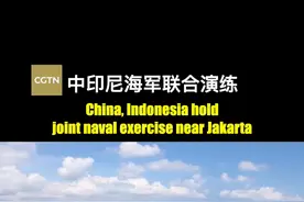 中国印尼海军举行海上联合演练。视频封面