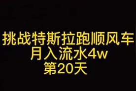 挑战特斯拉跑顺风车月入4万，拉3位美女，特斯拉带行李极限视频封面
