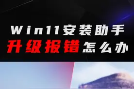 Win11安装助手升级报错怎么办？#建议收藏 #电脑知识 #电脑 #windows11 视频封面