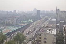 临汾解放东路高架桥通车