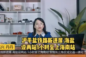 沪平盐铁路新进展 海盐段设两站 1小时可至上海南站视频封面
