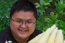 竹林里面的楠竹笋长得太多，挖点回来做成笋干，好吃又好保存#新鲜竹笋 #美食视频封面