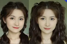 十二星座专属编发之金牛座和水瓶座的发型教程！#发型教程 #今日发型 #蛋卷头 #雷瓦猫爪蛋卷棒