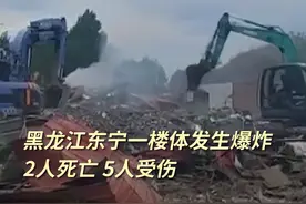 黑龙江东宁一楼体发生爆炸 2人死亡5人受伤视频封面