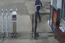 4月21日河南洛阳，队里的兄弟都出警了，警铃再次响起时，站岗的他冲向车库准备一人出警视频封面