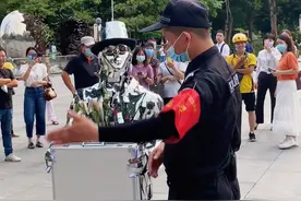 镜面人后续来了！其实每个行业都不容易，生而为人，保持善良！ #街头艺人视频封面